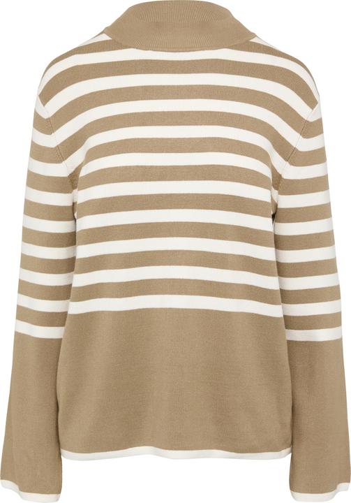 Produktbild s.Oliver Strickpullover Gestreifter Strickpullover mit ausgestellten Ärmeln (36)