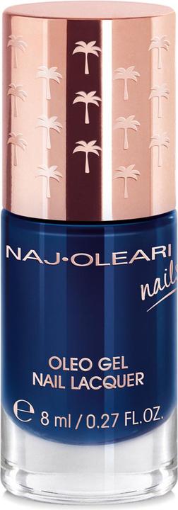 Actual product image Naj Oleari Oleo Gel Nail Lacquer 27 ocean blue 8ml (27, Gel-Effect Nail Polish)