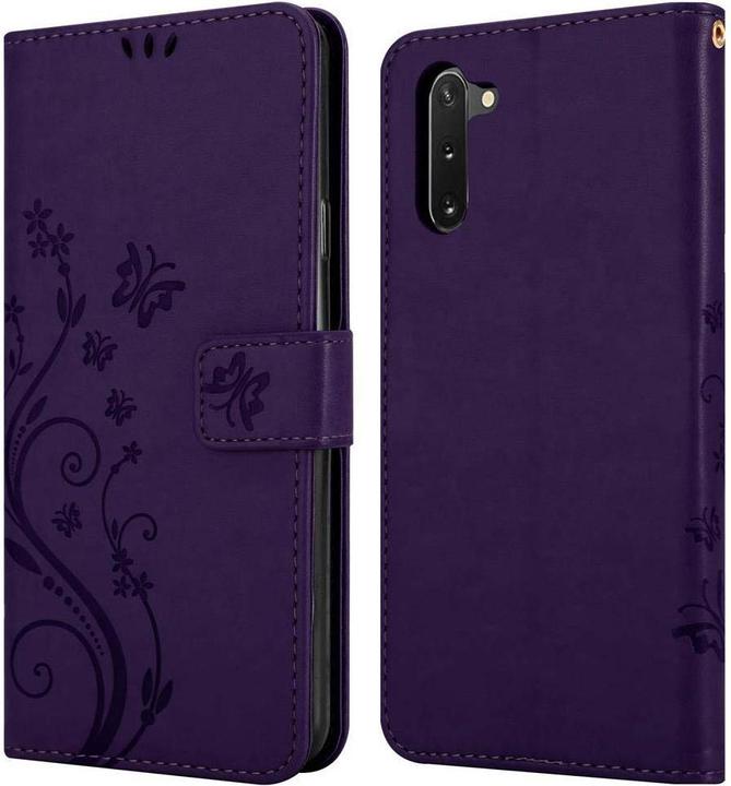 Actual product image Cadorabo Flower Book Cover (Samsung Galaxy Note 10)