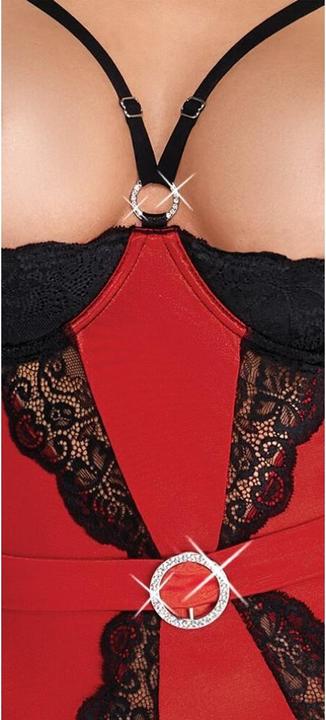 Produktbild Cottelli Collection Strapshemd rot S (S)