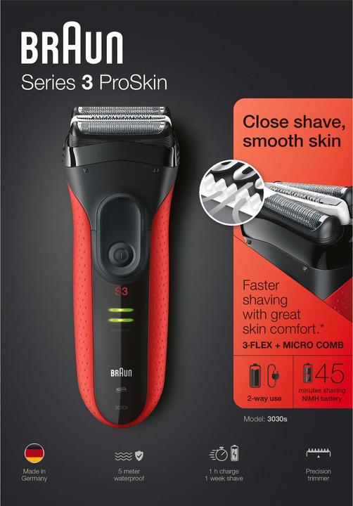 Actual product image Braun Series 3
