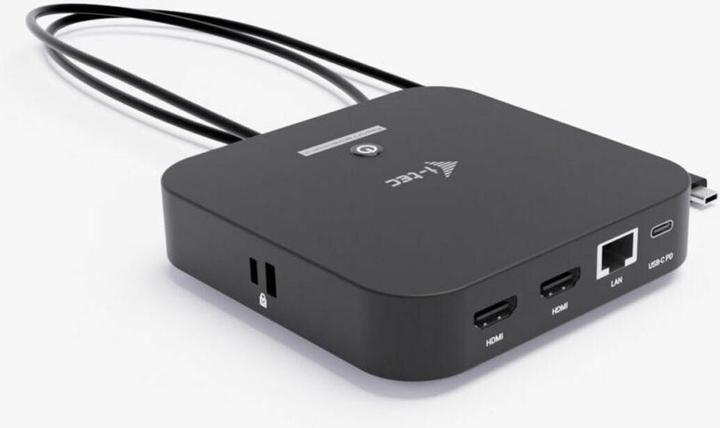 Produktbild i-tec USB-C 2X HDMI DOCK 100W (USB-C, 3 Ports)