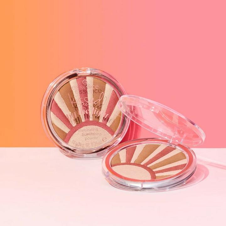 Actual product image essence kissed by the light illuminating powder (02 Sun Kissed, Highlighter, 10 g)