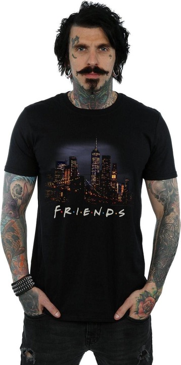Produktbild Friends Night Skyline TShirt (4XL)