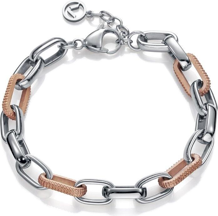 Productafbeelding Viceroy Elegante stalen tweekleurige armband Chic 75286P01010 (L)