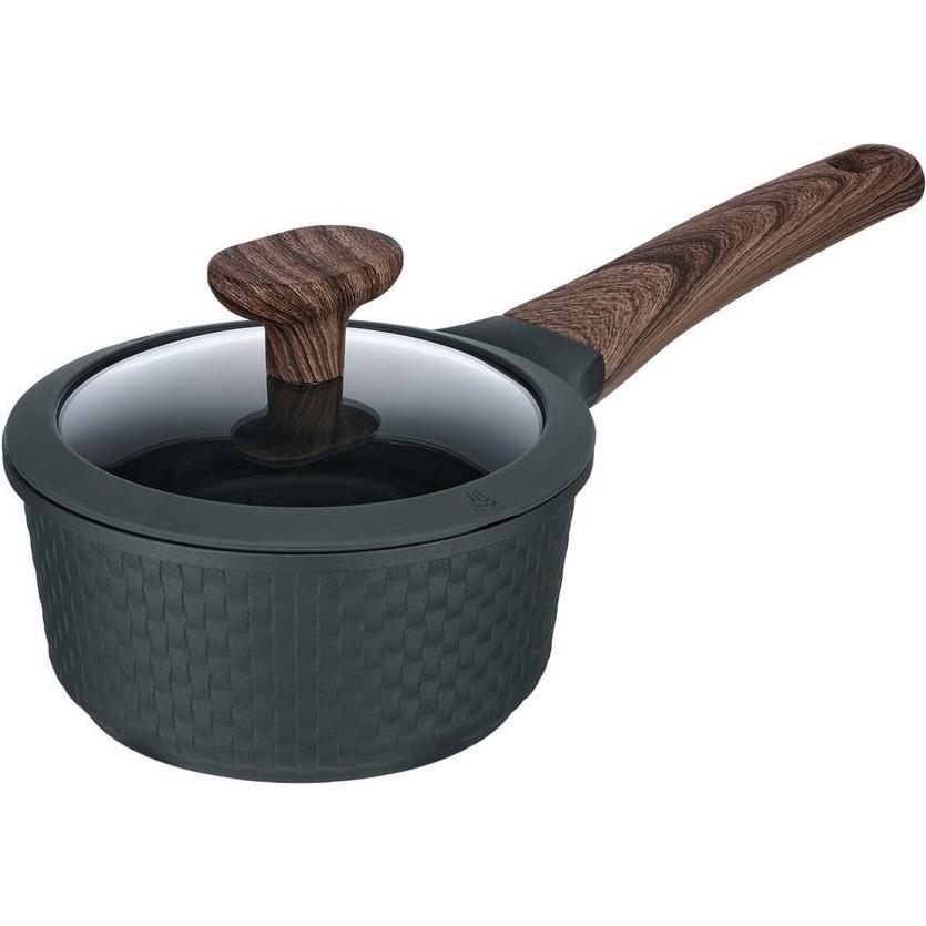 Resto SAUCEPAN D16CM 1.3L/93900, Pfanne + Kochtopf, Schwarz