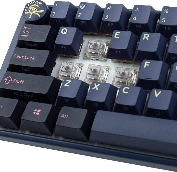 Produktbild Ducky One 3 Cosmic Blue SF Gaming Tastatur, RGB LED - MX-Speed-Silver (US) (US, Kabelgebunden)