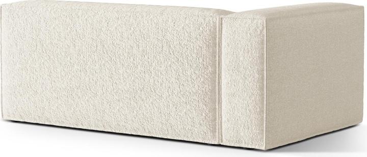 Image du produit Micadoni Canapé Modulaire Boucle Gauche, "Nuria", 3 Places, Ivoire, 110x185x72 Fabriqué en Europe (3 places)