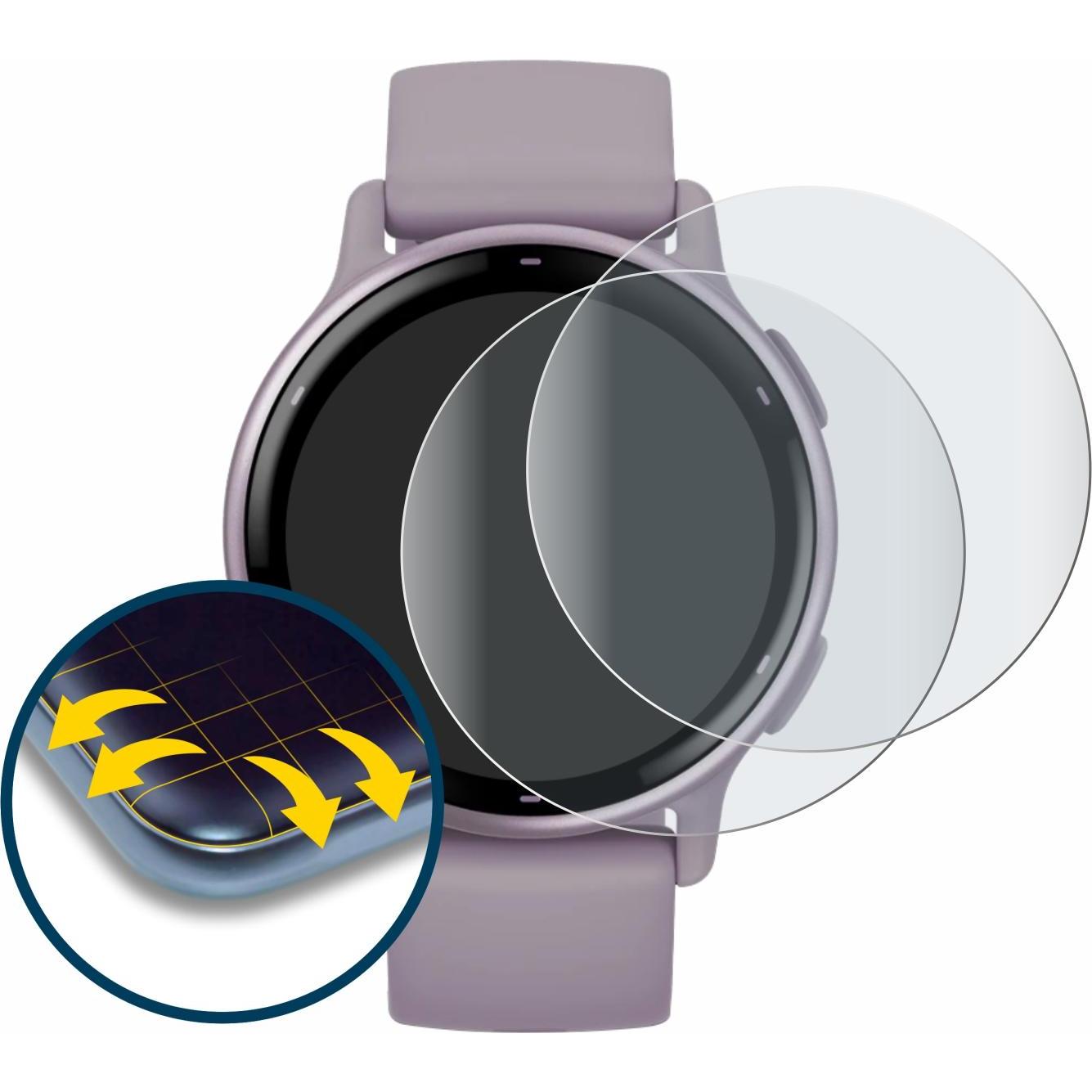 Thumbnail - BROTECT Full-Cover Displayschutz Matt, Smartwatch Schutzfolie, Schwarz
