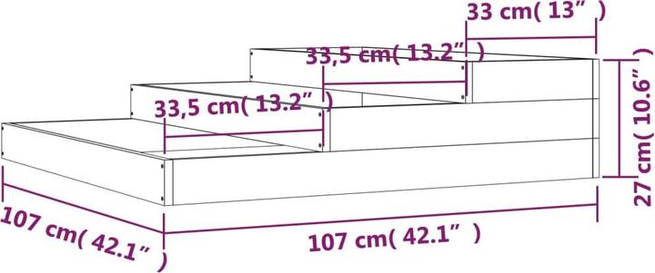 Produktbild vidaXL Pflanzgefäss