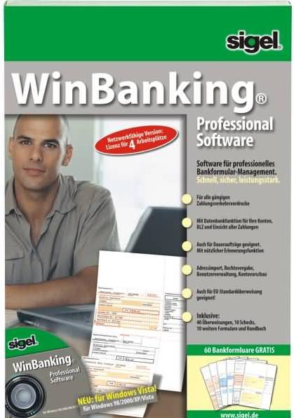 Produktbild Sigel WinBanking Software Vollversion (CD)