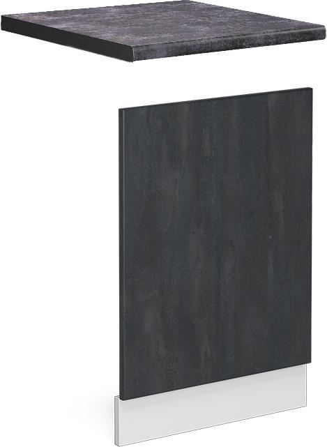 Anthrazit, Schwarz, Schwarz Beton, Weiss