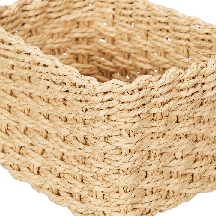 Actual product image Relaxdays 3x storage baskets (1 x, 29 x 22 x 14 cm)