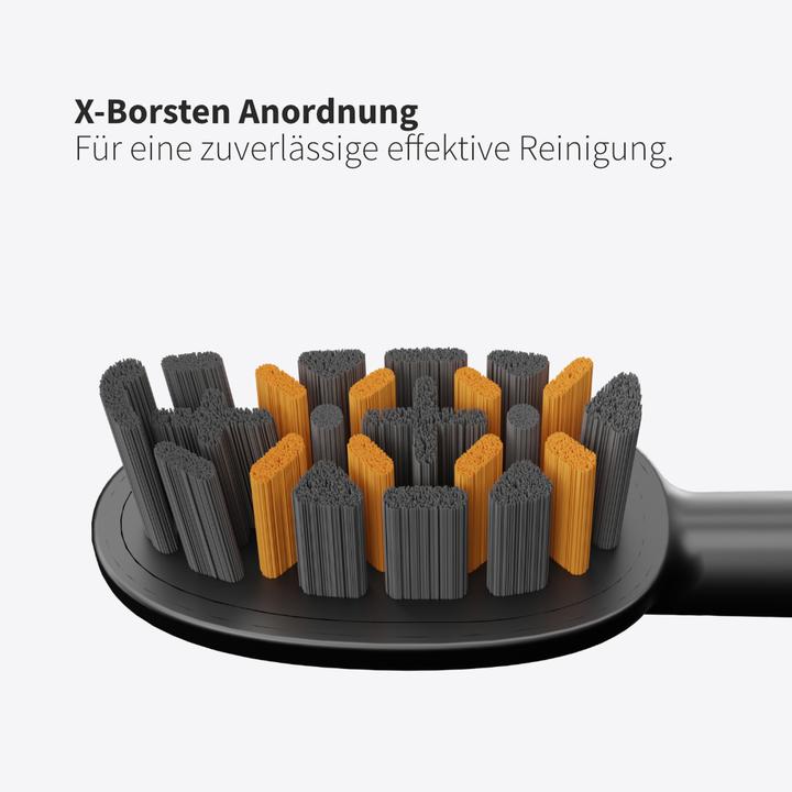 Image du produit Zahnheld Tête de brosse Pro X-Clean 3x Noir (3 x)