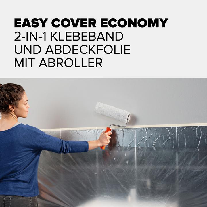 Produktbild tesa EASY COVER Malerfolie ECONOMY inkl. Spender