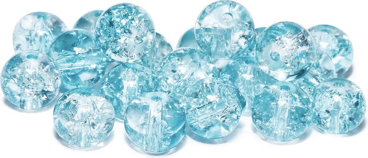 Immagine prodotto Hobby & Crafting Fun Perline glitterate, Ø 8 mm, 20 pezzi