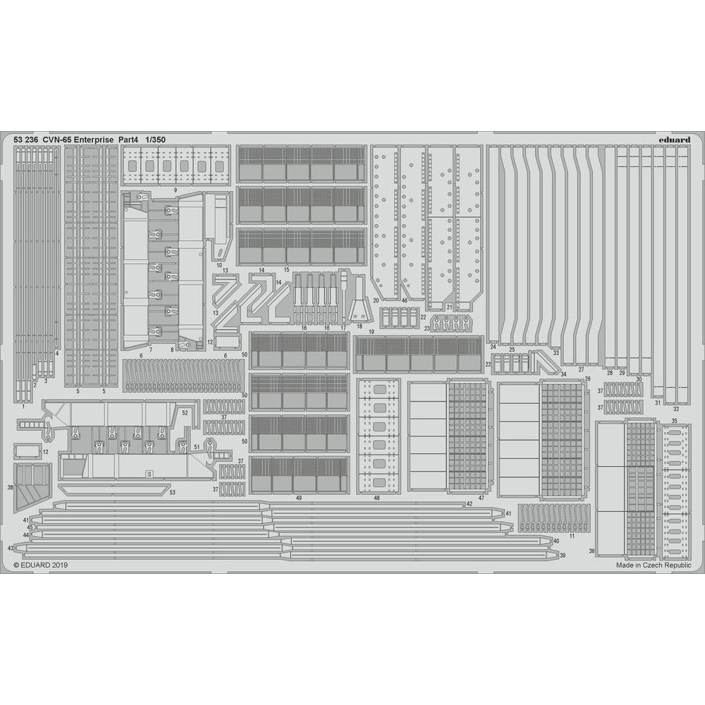 Eduard CVN-65 Enterprise pt.4 for Tamiya