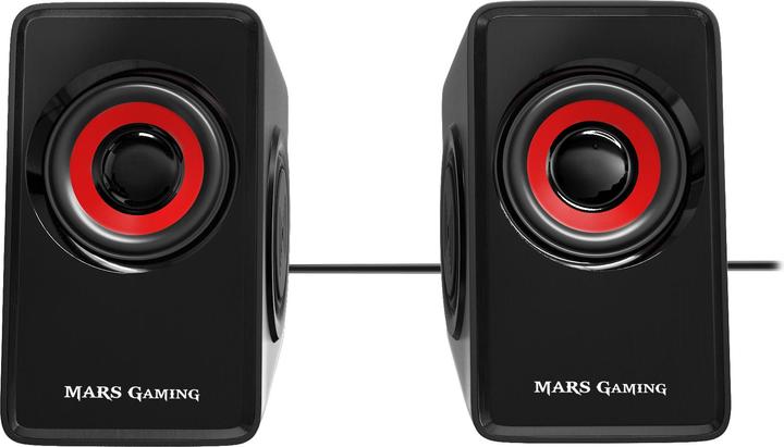 Productafbeelding Mars Gaming Gaming luidsprekers MS1 Zwart Rood