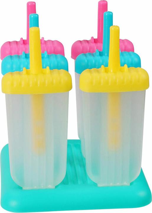 Produktbild Excellent Houseware Eiscremeform Bunt Polypropylen 40 ml (6 Stück)