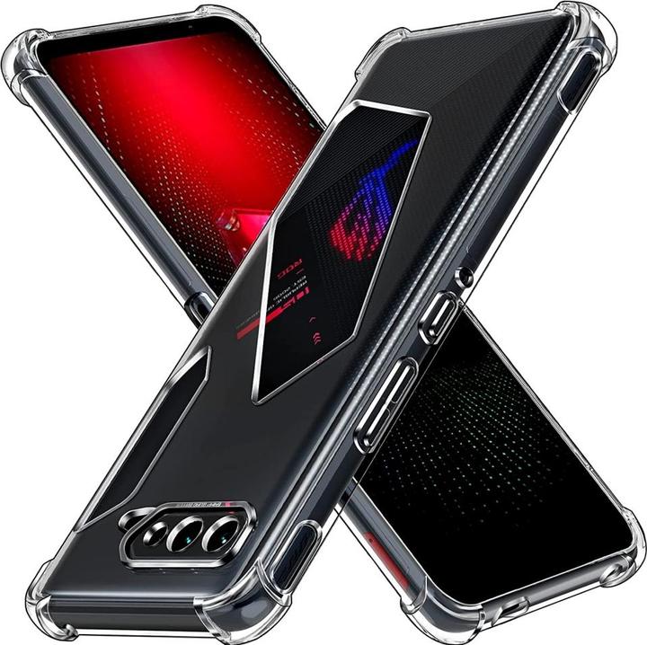 Immagine prodotto Screenguard Asus ROG Phone 5S Custodia Crystal Soft Airbag Bumper (Asus ROG Phone 5s)