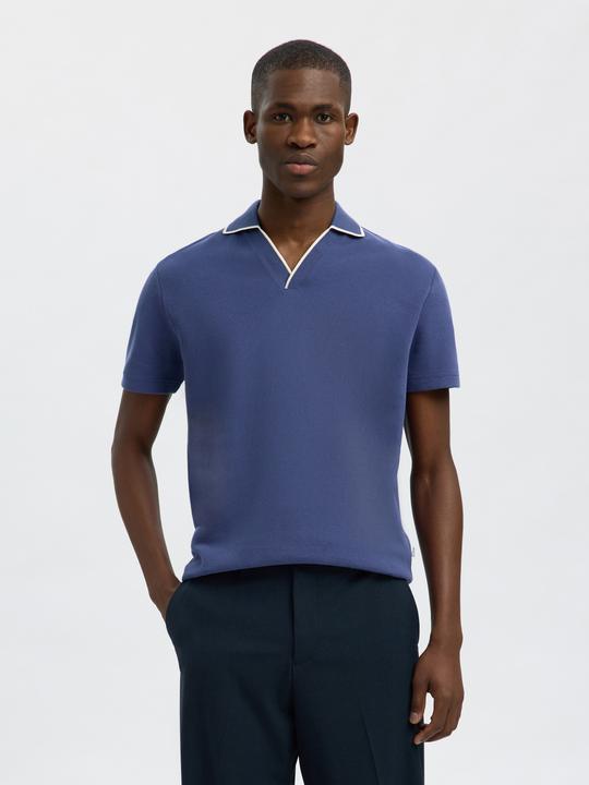 Produktbild Selected Baumwollmix V-Ausschnitt Polo shirt (XXL)