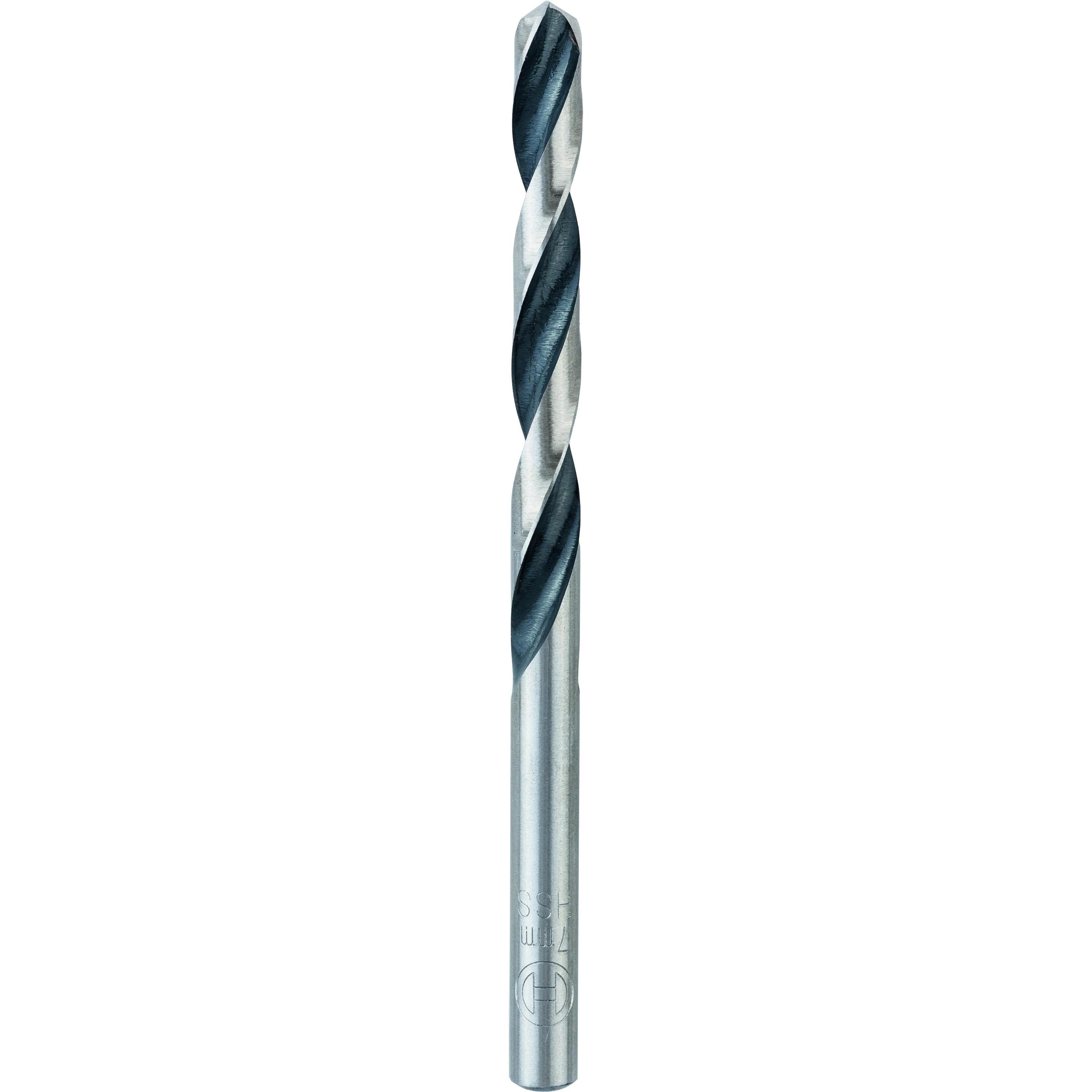 Bosch Professional Zubehör, Bohrereinsatz, Metallspiralbohrer HSS PointTeQ, DIN 338, 7,0 mm, 10er-Pack (7 mm)