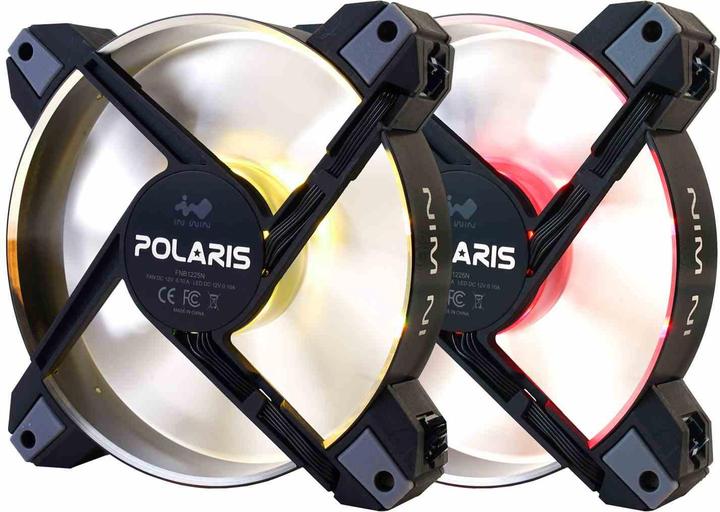 Produktbild In Win Polaris RGB Aluminium Twin Pack (120 mm, 2 x)