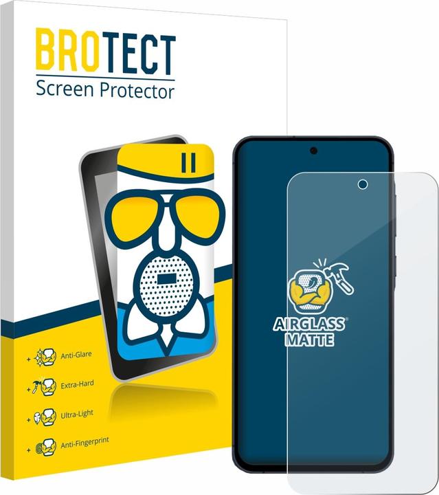 Actual product image BROTECT AirGlass Glass Matte (1 pcs., Samsung Galaxy A55)