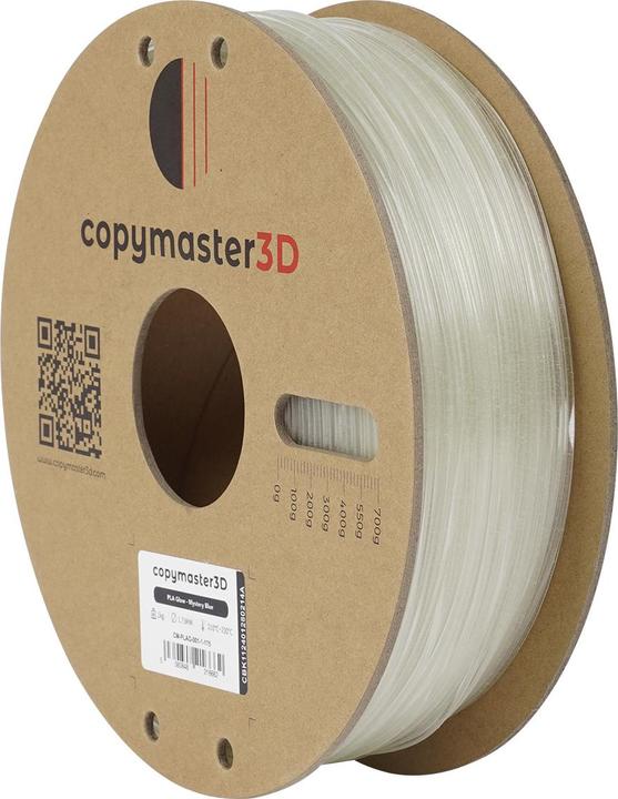 Actual product image Copymaster3D PLA Glow Filament for 3D Printer, 1.75 mm, glowing neon green (PLA, 1.75 mm, 1262 g, Green)