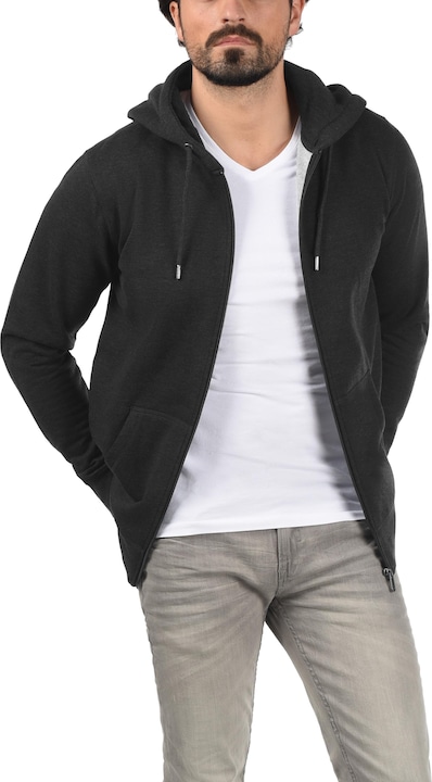 Immagine prodotto Solid BertiZip Felpa Con Cappuccio Giacca Tuta Da Uomo Con Cappuccio Stampa (S)