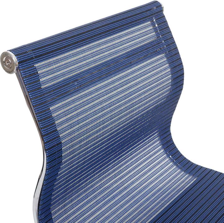 Immagine prodotto Mendler Sedia da ufficio HWC-K53, rivestimento in tessuto/tessuto - blu