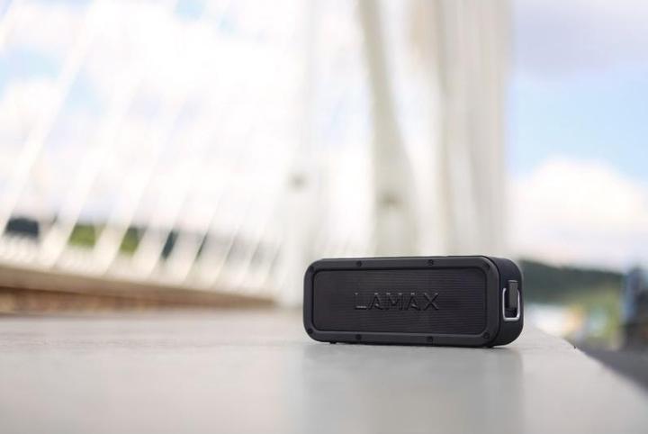 Actual product image Lamax LMXSM1B Portable Speaker Stereo Portable Speaker