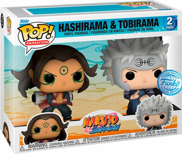 Actual product image Funko Pop! Naruto: Hashirama & Tobirama