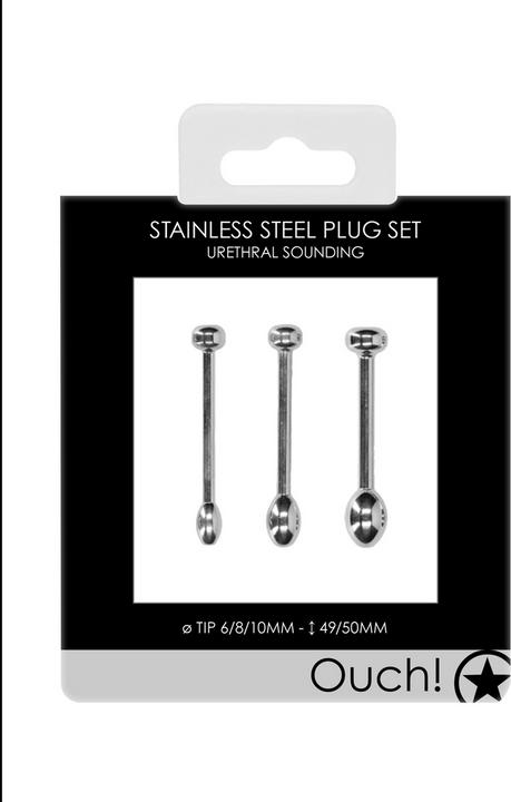 Immagine prodotto Ouch! Urethral Sounding - Metal Plug Set