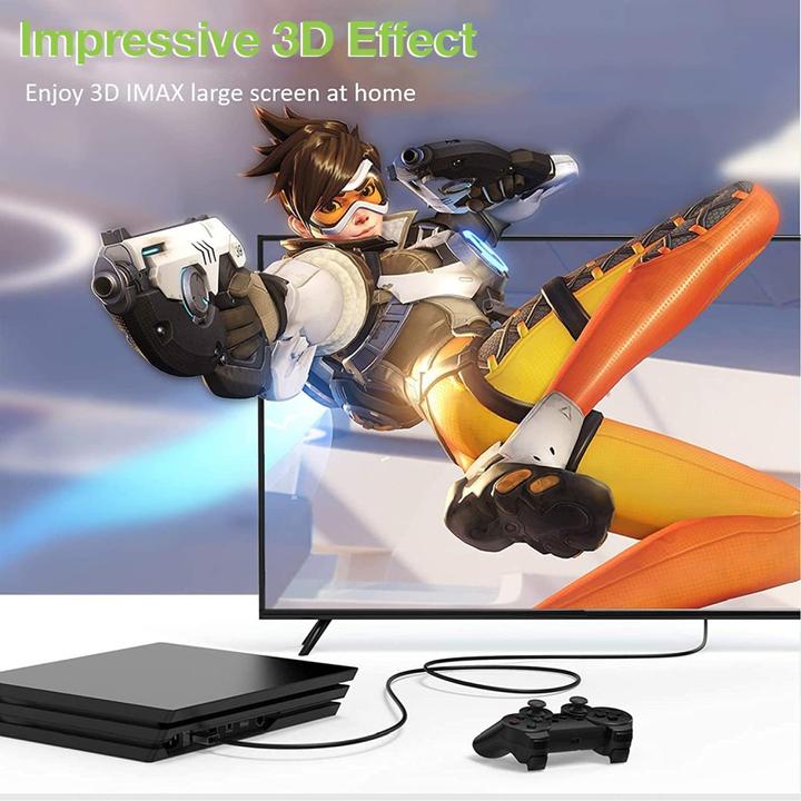 Actual product image Techly HDMI (Typ A) — HDMI (Typ A) (1.80 m, HDMI)