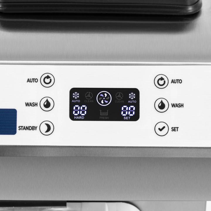 Produktbild Royal Catering Softeismaschine 16 l/h 1350 W LED Edelstahl Frozen Joghurt Maschine Gastro