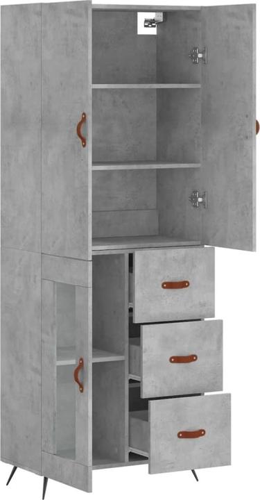 Produktbild vidaXL Highboard (69.50 x 34 x 180 cm)
