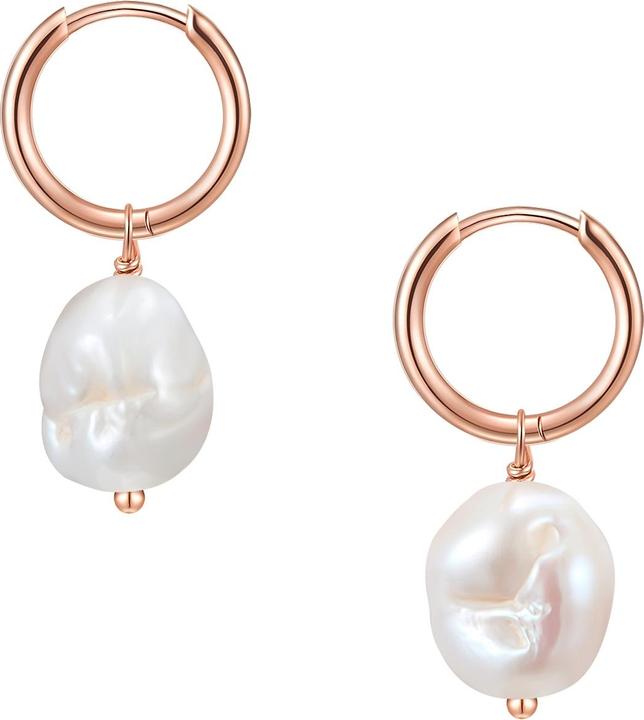 Immagine prodotto Glanzstücke München Perle d'acqua dolce d'argento da donna in oro rosa - 28573 (Argento 925/000)