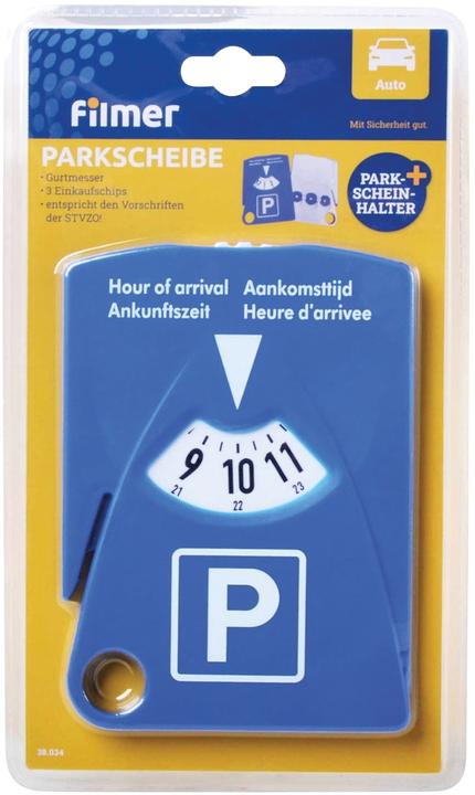 Actual product image Filmer Parkscheibe 4 in 1