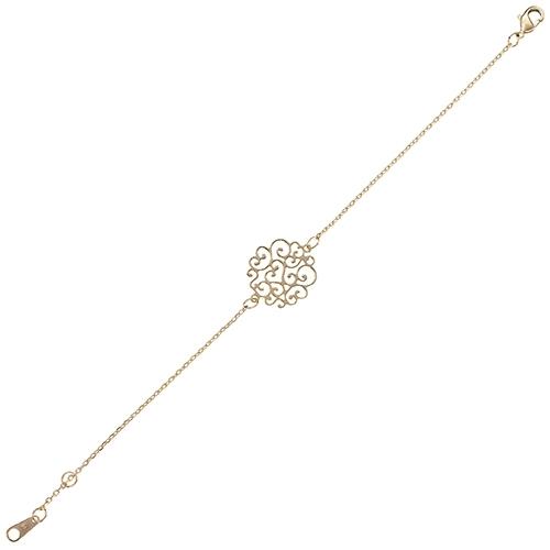 Produktbild Lara Vergoldetem Messing ARMBAND - 16+2 CM (18 cm, Vergoldet)