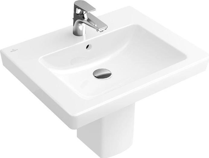 Actual product image Villeroy & Boch Subway 2.0 55 cm washbasin white 71135501 (440 mm, 550 mm)