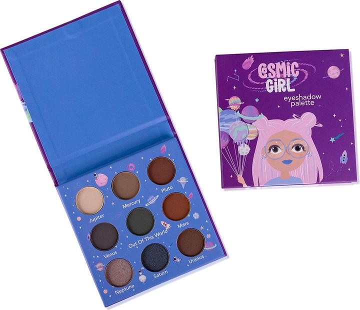 Produktbild Accentra Lidschattenpalette COSMIC GIRL mit 9 Farben, je 0.6g, VE 10 im Display (COSMIC GIRL)