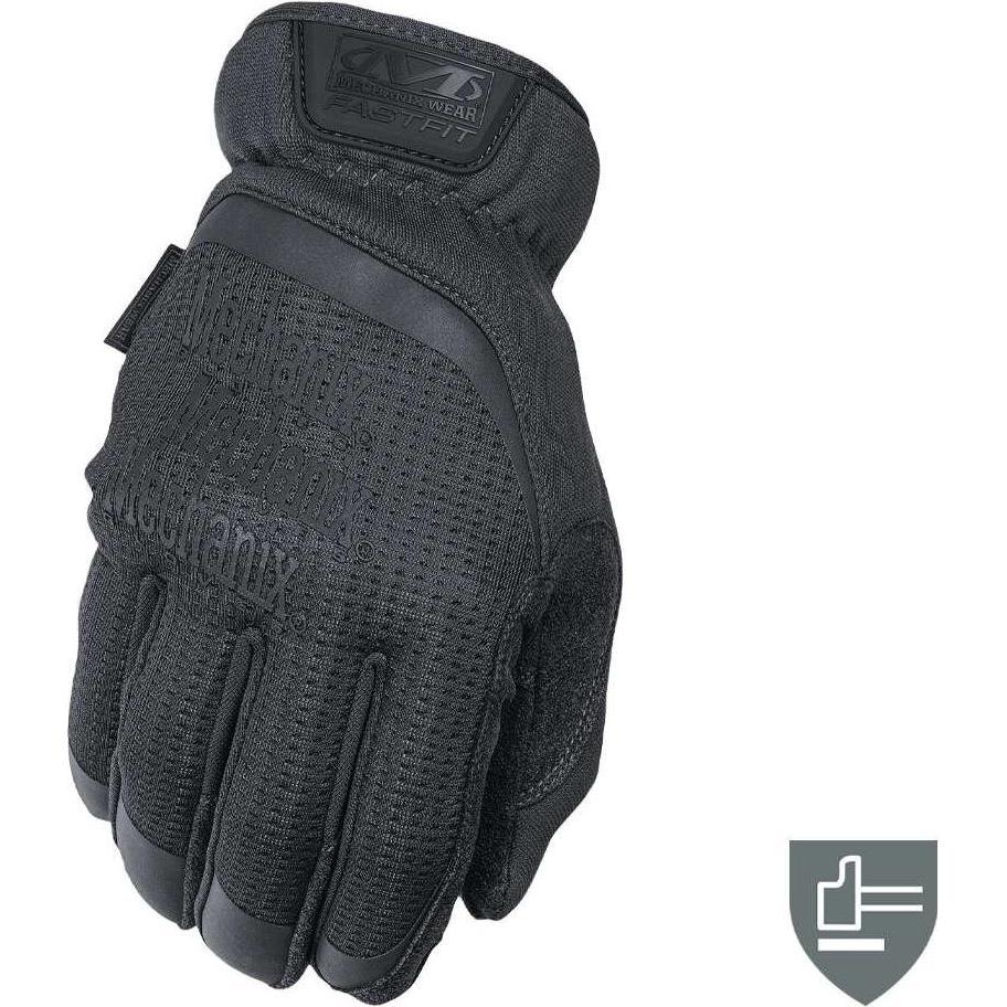 Thumbnail - Mechanix Wear, Schutzhandschuhe, Gloves Mechanix FastFit black, size 11 / XL. Wrinkled cuff, 0.6 mm faux leather, TrekDr...