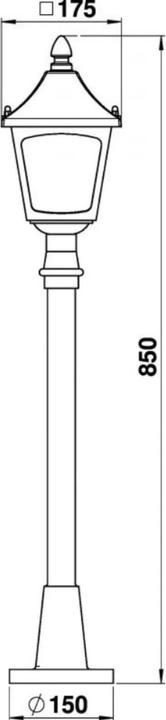 Image du produit Albert Leuchten Lampes d'allée (E27, IP23)