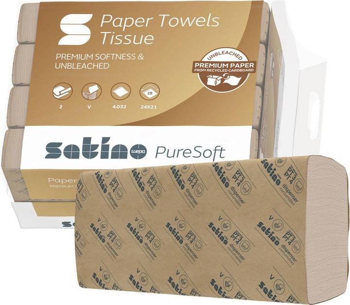 Produktbild Satino by Wepa Handtuchpapier PureSoft (4032 x)