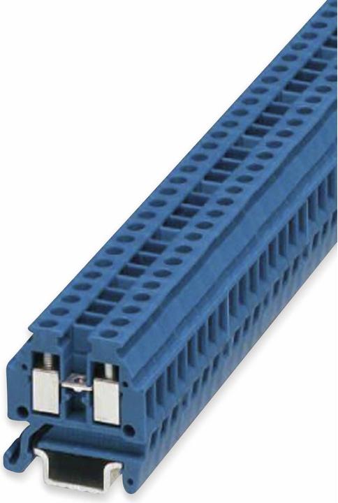 Actual product image Phoenix Contact Feed-through terminal block, 4.2mm blue (90 mm)