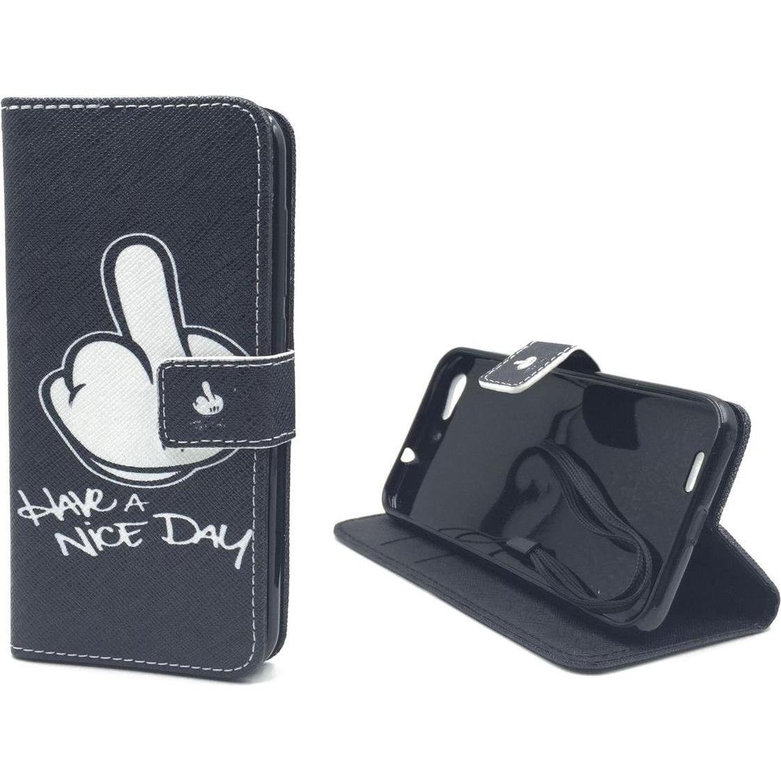 Thumbnail - König Design Schutz Handy Hülle für ZTE Blade V6 Case Cover Tasche Wallet Etui Handyhülle Neu (ZTE Blade V6), Smartphone...