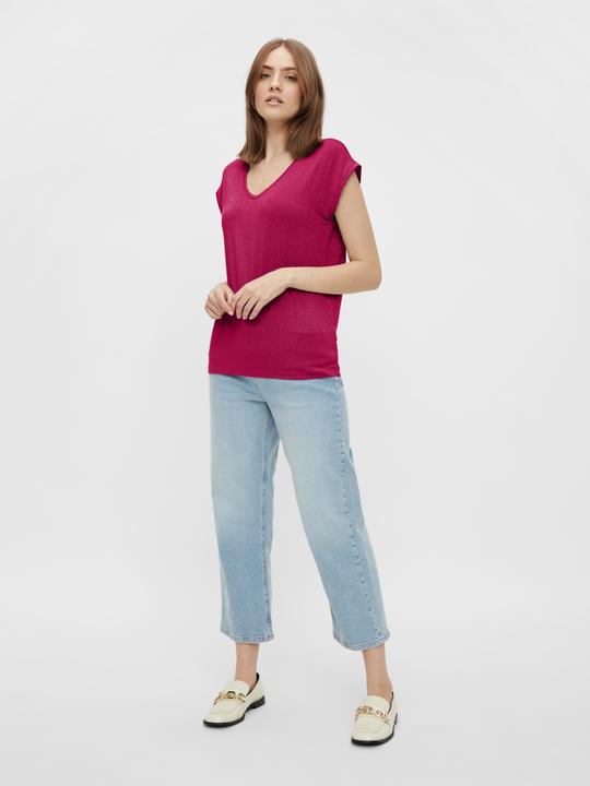 Actual product image Pieces Pcbillo Tee Lurex Stripes Noos Bc (S)