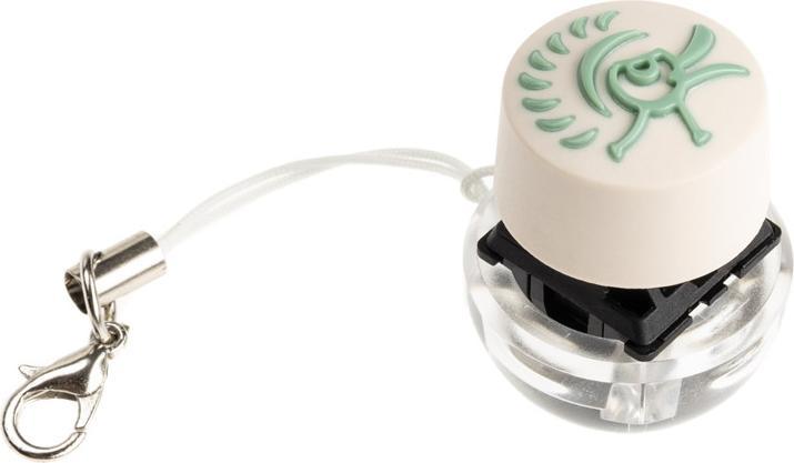 Ducky Wobbly Keychain - weiss, mint