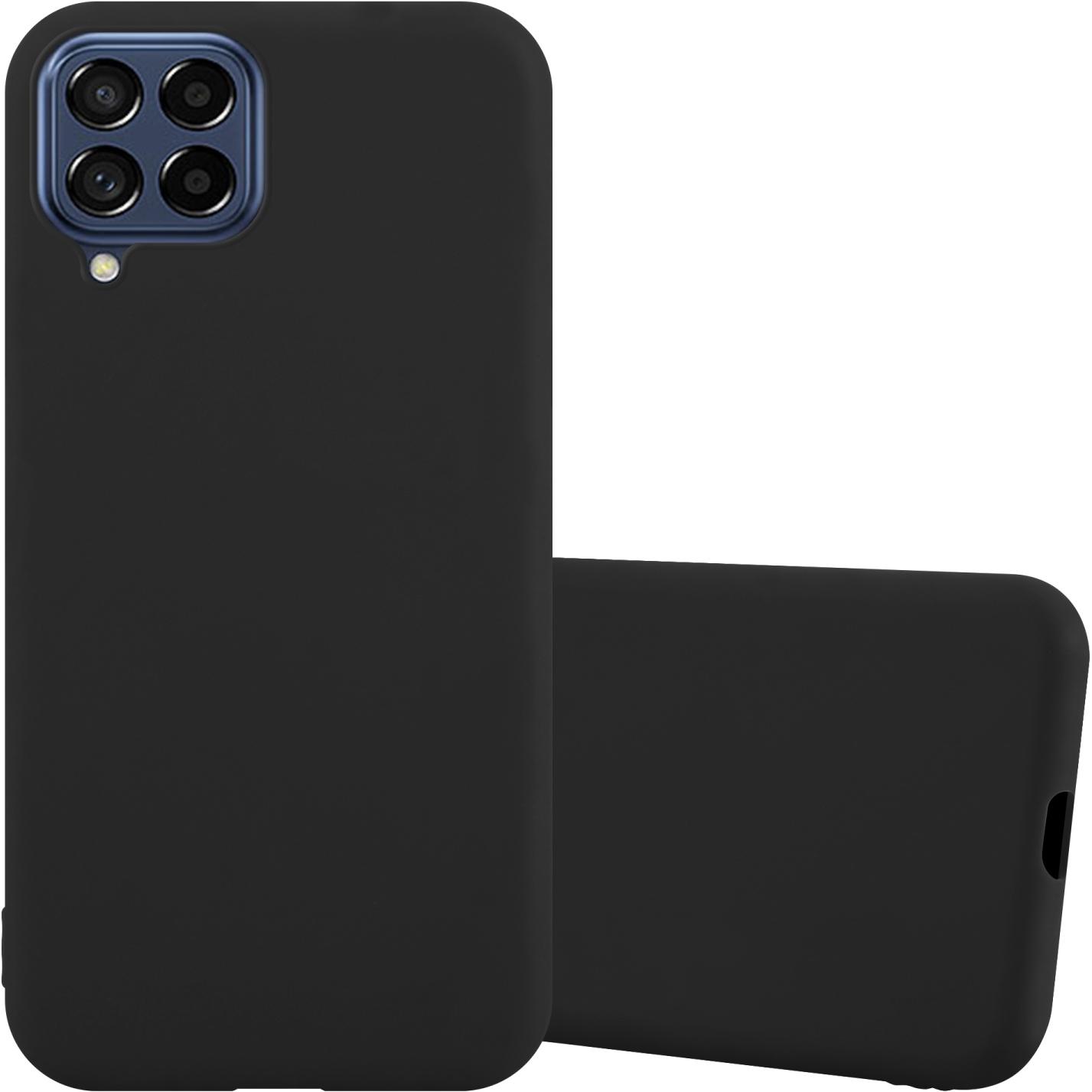 Cadorabo TPU Candy Hülle für Samsung Galaxy M53 5G (Samsung Galaxy M53 5G), Smartphone Hülle, Schwarz